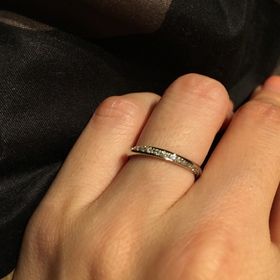 【銀座ダイヤモンドシライシの口コミ】 色々試着して、本当に自分の手に合う物を見つけた！と思いました。その理…