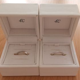 【4℃ BRIDAL(ヨンドシーブライダル)の口コミ】 あまりこだわりはなかったのでパッと見の印象と価格重視で選ぼうと思って…