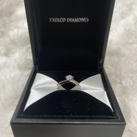 【エクセルコダイヤモンド(EXELCO DIAMOND)の口コミ】 彼からプロポーズの際に先にダイヤモンドのみ渡され、後日お店でリングを…
