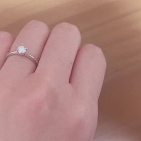 【アイプリモ(I-PRIMO)の口コミ】 シンプルで王道なデザインでどのようなデザインの結婚指輪とも合わせやす…