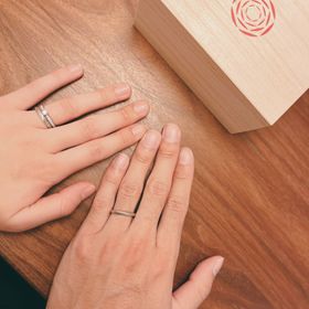 【出雲結(いずもゆい)の口コミ】 二人が出会った地なので最初から結婚指輪は出雲結にしようと決めていまし…
