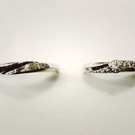 【festaria bijou SOPHIA(フェスタリア ビジュソフィア)の口コミ】 ダイヤモンドの存在感がありつつ普段使いでも派手すぎないデザインが決め…