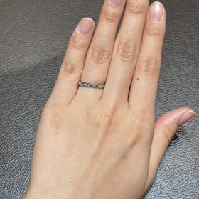 【ショーメ(CHAUMET)の口コミ】 婚約指輪を同じくショーメのリアンダムールをいただいていたので、結婚指…