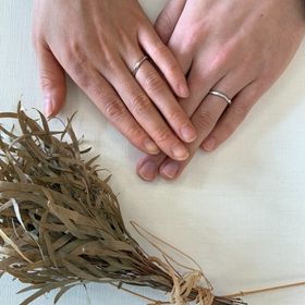 【atelier CraM(アトリエ クラム)の口コミ】 デザイン、素材、色を自分たちで決めることができて想いがこもっている指…