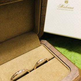 【Makana(マカナ)の口コミ】 マカナのデザインが気に入って2人で指輪を探しました！ハワイアンジュエリ…