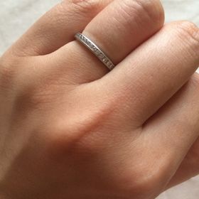 【ティファニー(Tiffany & Co.)の口コミ】 結婚指輪は憧れのティファニーで購入したいと思っていました。いくつかの…
