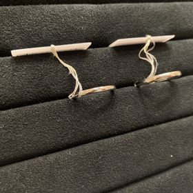 【TRECENTI(トレセンテ)の口コミ】 沢山の指輪を試着させていただきましたが、付け心地がとても良かったなと…