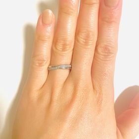 【ハリー・ウィンストン(Harry Winston)の口コミ】 婚約指輪をハリーウィンストンで頂いて、結婚指輪は同じブランドが良かっ…