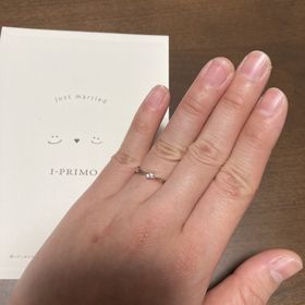 【アイプリモ(I-PRIMO)の口コミ】 指輪の知識がなにもない状態で来店した私たちに、丁寧に指輪の知識を教え…