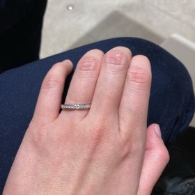【TRECENTI(トレセンテ)の口コミ】 ネットで見たときから、指輪のデザインが気になり、実際に見たらやはり素…