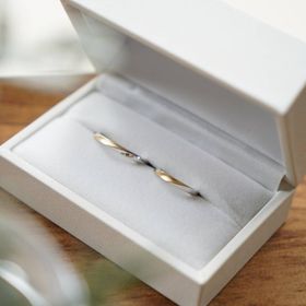 【THREE TREES(スリーツリーズ)の口コミ】 結婚指輪を考え始めた頃、雑誌などで見てもあまり自分たちのイメージにぴ…