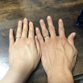 【銀座ダイヤモンドシライシの口コミ】 ストレートやＶの字ではなく、手になじむ感じや直感でこれだ！と思いまし…