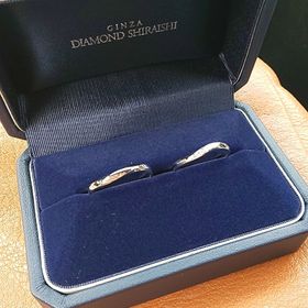 【銀座ダイヤモンドシライシの口コミ】 入籍まで日にちがあるため、下見するつもりで来店しました。(ダイヤモンド…