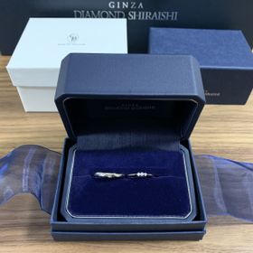 【銀座ダイヤモンドシライシの口コミ】 色々な指輪を試着してみましたがデザインも良くて決めましたが最終的には…