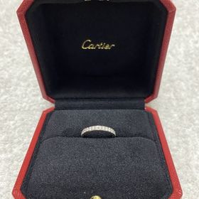 【カルティエ(Cartier)の口コミ】 使い勝手も考慮し初めからハーフエタニティを探しました。しかしこちらの…