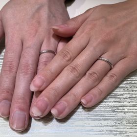 【TRECENTI(トレセンテ)の口コミ】 何個か試着したんですが、1番最初に試着したアニバーサリオ(ストレート、…