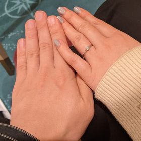 【アイプリモ(I-PRIMO)の口コミ】 もともと2人で結婚指輪を購入してから後日男1人で婚約指輪を買いに行きま…