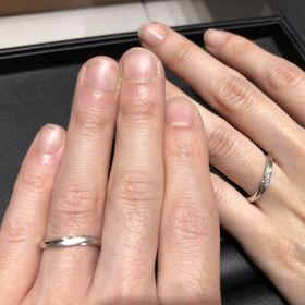 【エクセルコダイヤモンド(EXELCO DIAMOND)の口コミ】 デザイン、価格帯、ウェーブのデザイン、とにかく他の店舗にはない素敵な…