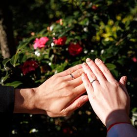 【銀座ダイヤモンドシライシの口コミ】 結婚指輪なので2人で同じデザインのものを探していました。特に夫は指輪を…