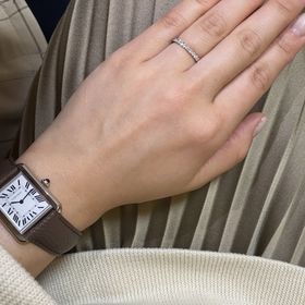 【銀座ダイヤモンドシライシの口コミ】 婚約指輪はエタニティがいい！と思っていたのでいくつか出してもらいまし…