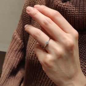 【TRECENTI(トレセンテ)の口コミ】 ダイヤモンドの品質がとても良く気に入りました。特によりダイヤモンドの…