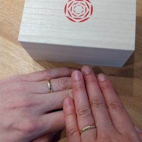 【出雲結(いずもゆい)の口コミ】 指輪によってモチーフがありその中で『祈結』を選ばさせていただきました…