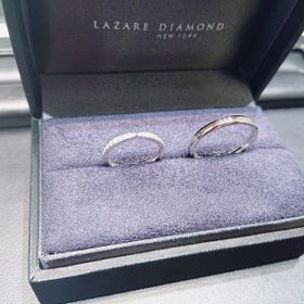 【ラザール ダイヤモンド(LAZARE DIAMOND)の口コミ】 とにかく、ダイヤがきれいだったのとシンプルで飽きなさそうなデザインが…
