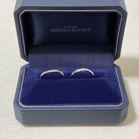 【銀座ダイヤモンドシライシの口コミ】 ダイヤモンドもワンポイントぐらいのシンプルで仕事中でもつけられるもの…