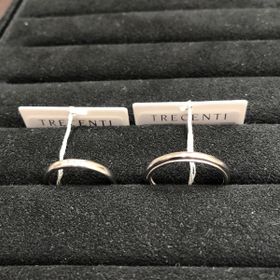 【TRECENTI(トレセンテ)の口コミ】 シンプルなデザインの指輪を探していたのですが、シンプルだからこそ、つ…