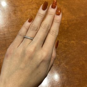 【TRECENTI(トレセンテ)の口コミ】 ハーフエタのリングに一目惚れしました。デザインもとても可愛く、はじめ…