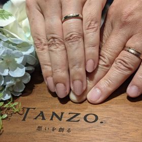 【TANZO.(鍛造指輪)の口コミ】 鍛造技法にてフルオーダー。２人の要望を全て取り入れてくれて、最高の指…