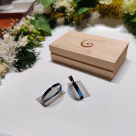 【SORA(ソラ)の口コミ】 デザイナーモデルの「フィル」のカラーと幅を変更した指輪になります。カ…