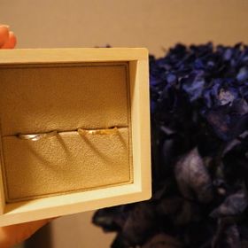 【YUKA HOJO(ユカホウジョウ)の口コミ】 沢山ある指輪の中から、ブランドやデザインをお揃いにすることにこだわら…