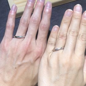 【TRECENTI(トレセンテ)の口コミ】 指輪のデザインはそれほど多くはなかった印象でしたが、シンプルで可愛い…