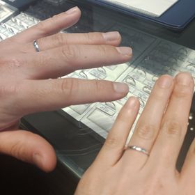 【エクセルコダイヤモンド(EXELCO DIAMOND)の口コミ】 なんといってもつけ心地が良く肌にフィットする形が最高でした。二人共に…