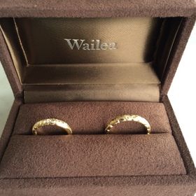 【Wailea(ワイレア)の口コミ】 この指輪に決めた決め手は、以前から結婚指輪はハワイアンジュエリーでし…