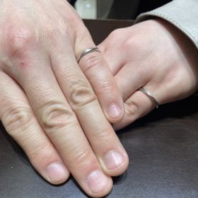 【TRECENTI(トレセンテ)の口コミ】 ストレートタイプを選択。ストレートタイプはシンプル過ぎて選択に無かっ…