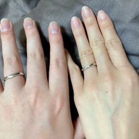 【アイプリモ(I-PRIMO)の口コミ】 デザインの好みもですが、着けてみた時にとてもダイヤが綺麗に見えたよう…