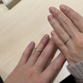 【TRECENTI(トレセンテ)の口コミ】 形はV字で指を長く見せてくれる
デザインでよかったです。
女性用は、シン…