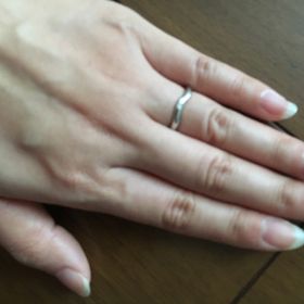 【ティファニー(Tiffany & Co.)の口コミ】 もともとティファニーが好きで、結婚指輪を買うならティファニーがいいな…