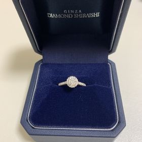 【銀座ダイヤモンドシライシの口コミ】 銀座ダイアモンドシライシさんでいうbouquetの様なデザインで婚約指輪を探…