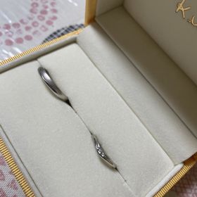 【ケイウノ ブライダル(K.UNO BRIDAL)の口コミ】 旦那さんが婚約指輪をケイウノさんで購入したとのことだったので、結婚指…