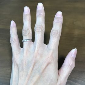 【俄(にわか)の口コミ】 妻と私は和の雰囲気がある指輪を探しておりました。
また、妻と私の指は細…