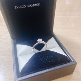 【エクセルコダイヤモンド(EXELCO DIAMOND)の口コミ】 キューレット部分の見えるリング、というものを初めて見せていただき、デ…