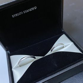 【エクセルコダイヤモンド(EXELCO DIAMOND)の口コミ】 雑誌などでダイアモンドが流れるようについているデザインが素敵だと思っ…