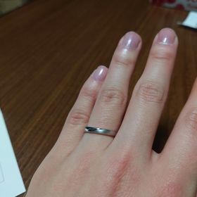 【銀座ダイヤモンドシライシの口コミ】 マットとのハーフ、自分のイメージが特別おしゃれとかそういう訳でもない…