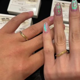 【ケイウノ ブライダル(K.UNO BRIDAL)の口コミ】 ラプンツェルの世界観にあったデザインがGood。指輪だけみると一見キャラ…