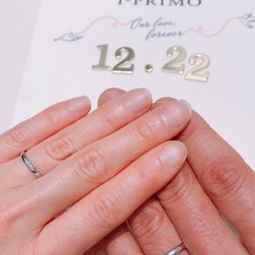 【アイプリモ(I-PRIMO)の口コミ】 デザインが好みだったのが1番の決め手でした。ダイヤ５つのグラデーション…