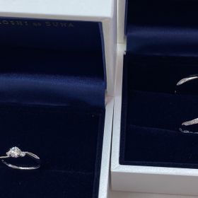 【HOSHI no SUNA 星の砂(ほしのすな)の口コミ】 ダイヤをこのブランドの独自のカットして頂き、特殊な見え方になるところ…