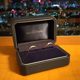 【銀座ダイヤモンドシライシの口コミ】 指輪のデザインと価格帯を考慮しました。妻は派手ではないけれどダイヤモ…